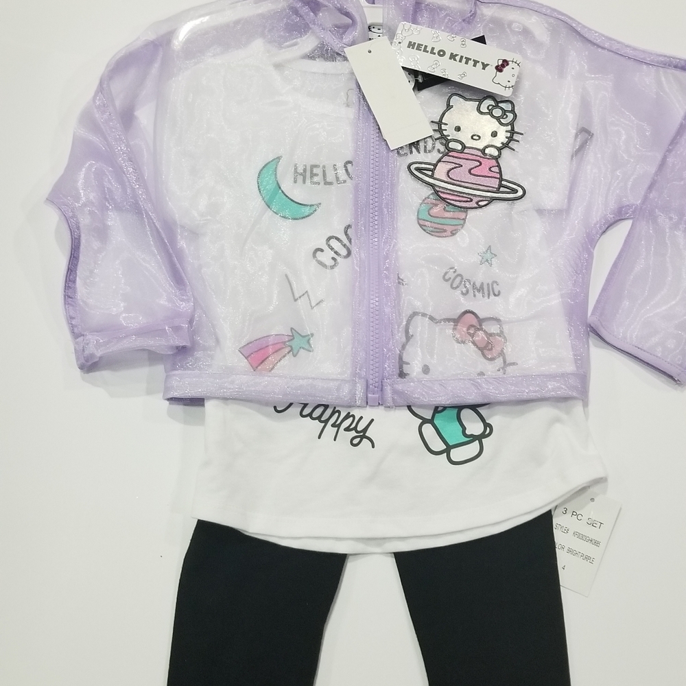 3 piece hello kitty set